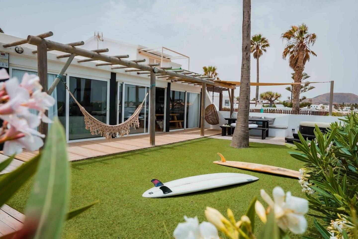 Villa Maluhia Frente Al Mar Y Jacuzzi Corralejo Exterior foto